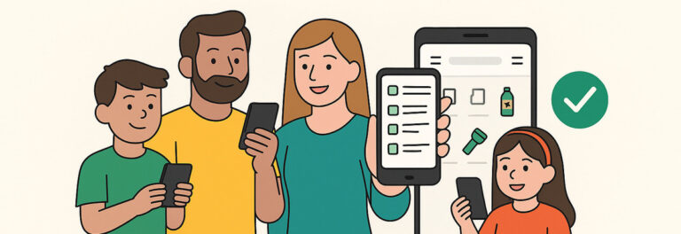 How a Family Used an App to Keep Track of Household Items